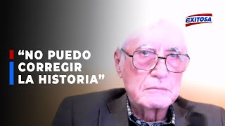 🔴🔵Héctor Béjar ratifica acusaciones contra la Marina Yo no puedo corregir la historia [upl. by Four]