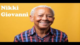 Nikki Giovanni Great American Poet [upl. by Vanderhoek475]