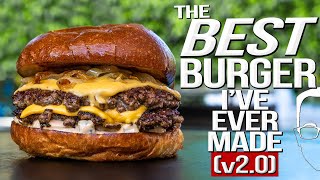 THE BEST BURGER IVE EVER MADE v20  SAM THE COOKING GUY 4K [upl. by Sara]