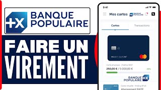 Comment Faire Un Virement Banque Populaire  Faire Un Virement Instantané Banque Populaire 2024 [upl. by Aerdnak490]