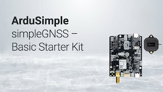 simpleGNSS – Basic Starter Kit NEOF10N submeter accuracy without need of base or corrections [upl. by Trust]