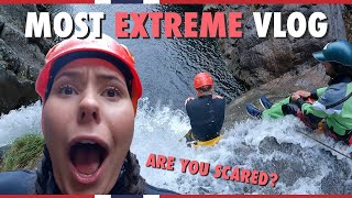 «This is madness» Canyoning in Oppdal with a crazy Aussie guide  Visit Norway [upl. by Nylevol318]