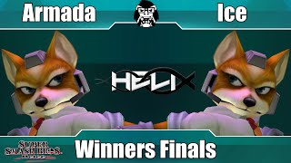 HELIX  Armada Fox Vs mYi  Ice Fox  Winners Final  Melee [upl. by Nido]