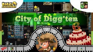 6th Birthday 4 City of Diggten  Diggys Adventure [upl. by Granese]