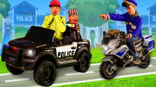 Histoire de la voiture de police pour les enfants [upl. by Lavinie805]