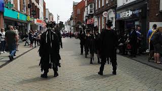 Beltane Border Morris dance White Ladies Aston [upl. by Yaresed]