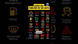 Significado de las Luces en el Tablero de tu Auto Parte 1 [upl. by Lancelot]