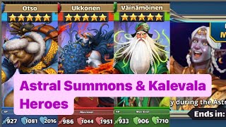 Empires amp Puzzles Hero Analysis amp Astral Summons  🧊Otso amp Costumes 🍀 Väinämöinen  🔥Ukkonen [upl. by Aliza]