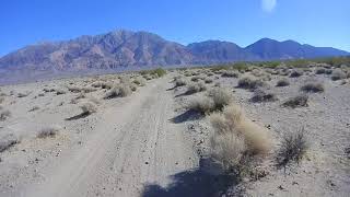 Panamint Valley backside of Manley Pass to Goeler Canyonwash [upl. by Akinuahs]