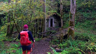 4K Ruta Molinos de Ribadesella Asturias España  PRAS 581  Senderismo en España senderismo [upl. by Anialam]