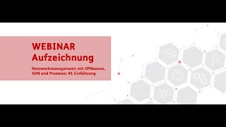 Webinarreihe Netzwerkmanagement mit OPNsense SDN und Proxmox 1 Einführung [upl. by Eilarol]