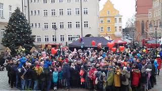 WOŚP 2019 Opole Czerwone serce na Rynku [upl. by Harned]