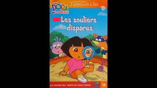 la lecture du livre Les souliers disparus DORA lEXPLORATRICE NICKELODEON enfant livre histoire [upl. by Eirojam]