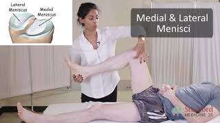 The Exam for Knee Pain  Stanford Medicine 25 [upl. by Eniksre]