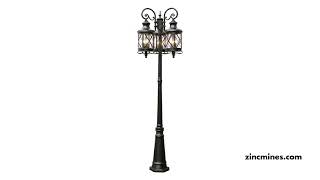 Outdoor Lantern Lights Post Different Style [upl. by Renwick]