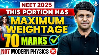 70 Marks Guaranteed ✅ PHYSICS NEET 2025  5 Most Weightage Topics to Study  Gaurav Gupta [upl. by Saihttam]