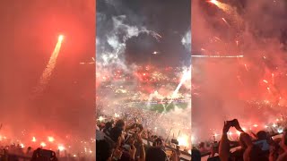 Crazy Atmosphere at The Estadio Mâs Monumental for River Plate vs Atletico Mineiro [upl. by Nyladam]