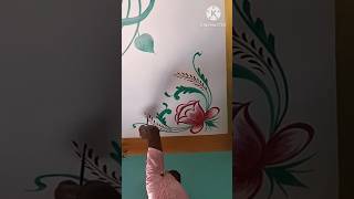 Selling Connor design art painting shorts viral painting art wallpaint design trending reel [upl. by Ylesara]