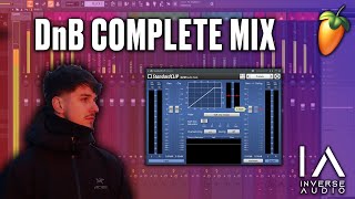 How to Mix Drum amp Bass  Start to Finish COMPLETE GUIDE FL Studio 21 [upl. by Karil]