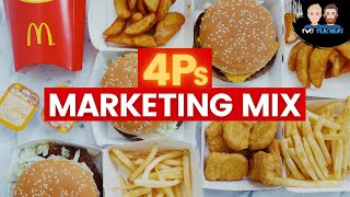 Marketing Mix 4Ps  McDonalds Examples [upl. by Draw]