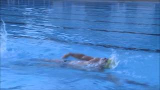 BackStroke Swimming Technique video from Zoggs presented by ProSwimwear [upl. by Anaes166]