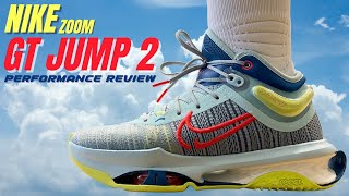 Bounciest Basketball Shoe Nike Zoom GT Jump 2 Performance Review [upl. by Mcarthur]