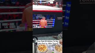 They Paid 2 Million For These Jake Paul vs Mike Tyson Seats [upl. by Rimas976]