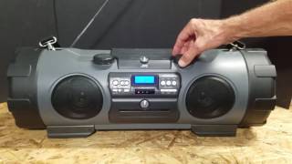 JVC Powered Woofer CD System RVNB1 Demo [upl. by Betsy]