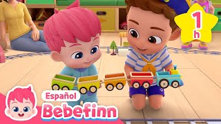 1 Hora⏰ de Las Mejores Canciones Infantiles de Bebefinn  Bebefinn en español [upl. by Adnhoj930]