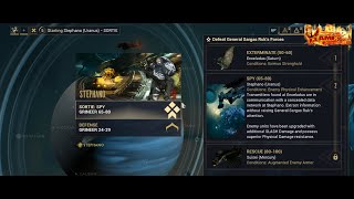 Warframe Stephano  Uranus  Mission Spy level 6580 [upl. by Annayak]