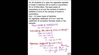 Statistics  Regression Analysis [upl. by Won]