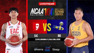 EAC vs JRU Men’s Basketball  NCAA Season 100  Replay [upl. by Adlay]