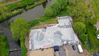 Opening Skatepark Veenendaal  SkateOn Skateparks [upl. by Dav907]