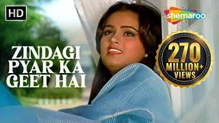 Zindagi Pyar Ka Geet Hai  Lata M  Rajesh Khanna  Souten  HD [upl. by Powell]