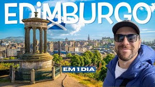 O que fazer em Edimburgo na Escócia  Roteiro de 1 dia [upl. by Ernest371]