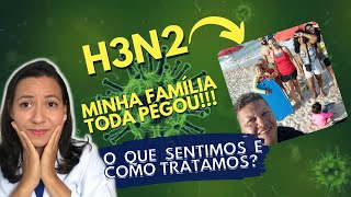 Gripe H3N2 Primeiros sintomas e tratamento [upl. by Narf]