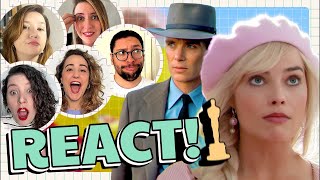 OSCAR 2024  React dos Indicados AO VIVO [upl. by Shaddock]