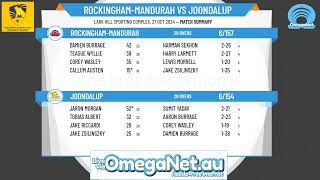 RockinghamMandurah v Joondalup [upl. by Georgeanna]