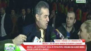 Becalisteauachelsea 10 declaratie Becali dupa meci [upl. by Eleanore177]