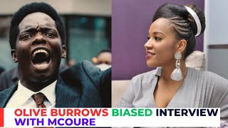 OLIVE BURROWS HEATED BIASED INTERVIEW WITH KASMUEL MCOURE [upl. by Meijer]