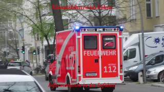 Neuer RTW  Berliner Feuerwehr  FW 3300  Suarez [upl. by Eziechiele]