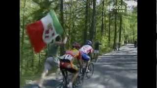 Giro dItalia 2005  Colle delle Finestre  Sestriere [upl. by Borgeson629]