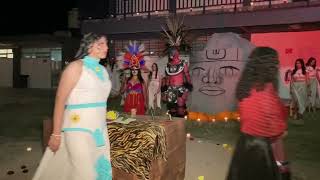 Festival de día de muertos en el módulo de la prepa de Acatlán 1 noviembre 2024 [upl. by Karlene]