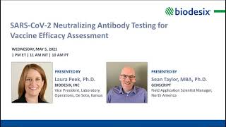 SARSCoV2 Neutralizing Antibody Testing for Vaccine Efficacy Assessment [upl. by Odlamur837]