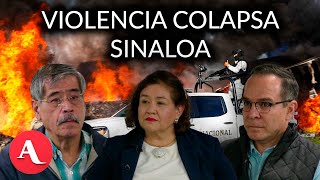 Violencia en Culiacán es como ojo de huracán que se quedó varado por más 30 días Sociedad Civil [upl. by Galloway]