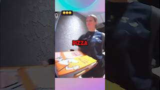 Girl drops her pizza at the door 😔 [upl. by Emery]