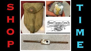 WW2 Entrenching Tool Cover Tap Handle Restoration Squire 440 Lever Lock Introduction [upl. by Carlye107]