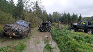 Apgāzām džipu  OFFROAD Latvia Aizkraukle 07102023  Part 1 Pirmā daļa [upl. by Nireil810]