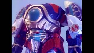 MMPR Thunder Megazord Tranformation Fan Edit Fanmade  HD 720p [upl. by Lusa]