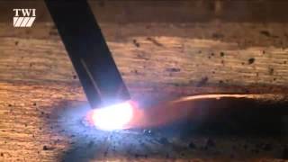 MMA welding process [upl. by Llertal]